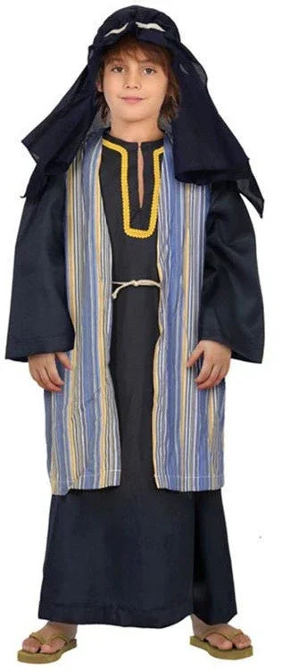 Disfraz de San José Azul para Niño San José Atosa